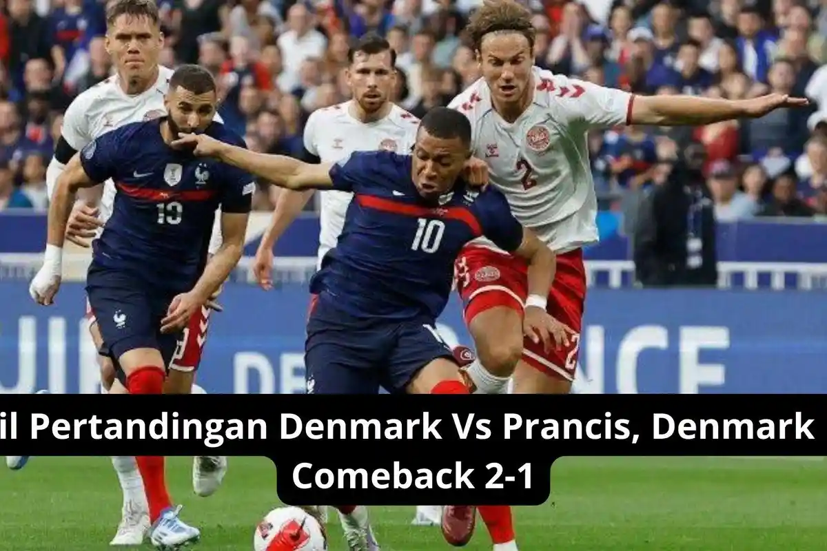 Hasil Pertandingan Denmark Vs Prancis, Denmark Epic Comeback 2-1