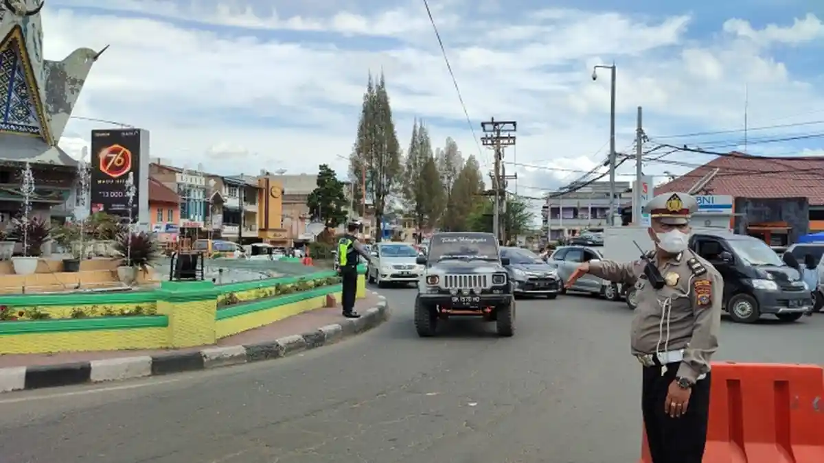 8.000 Kendaraan Masuk ke Berastagi Selama Libur Tahun Baru Islam