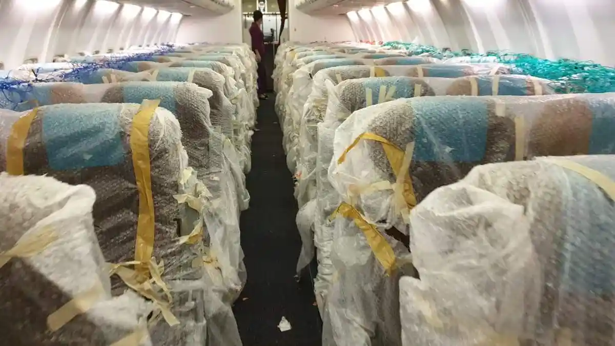 Within a Day, Batam Hang Nadim Airport Serves 8 Cargo Flights