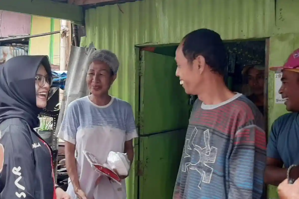 Warga Camba Berua Ujung Tanah Puji Andi Nabila