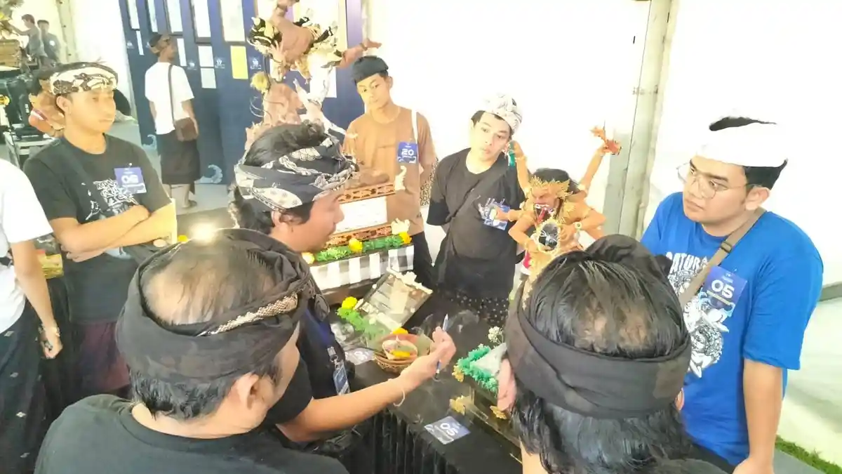 89 Peserta Lomba Ogoh-ogoh Mini, Sketsa hingga Tapel di Kasanga Fest 2026, Karya Harus Baru