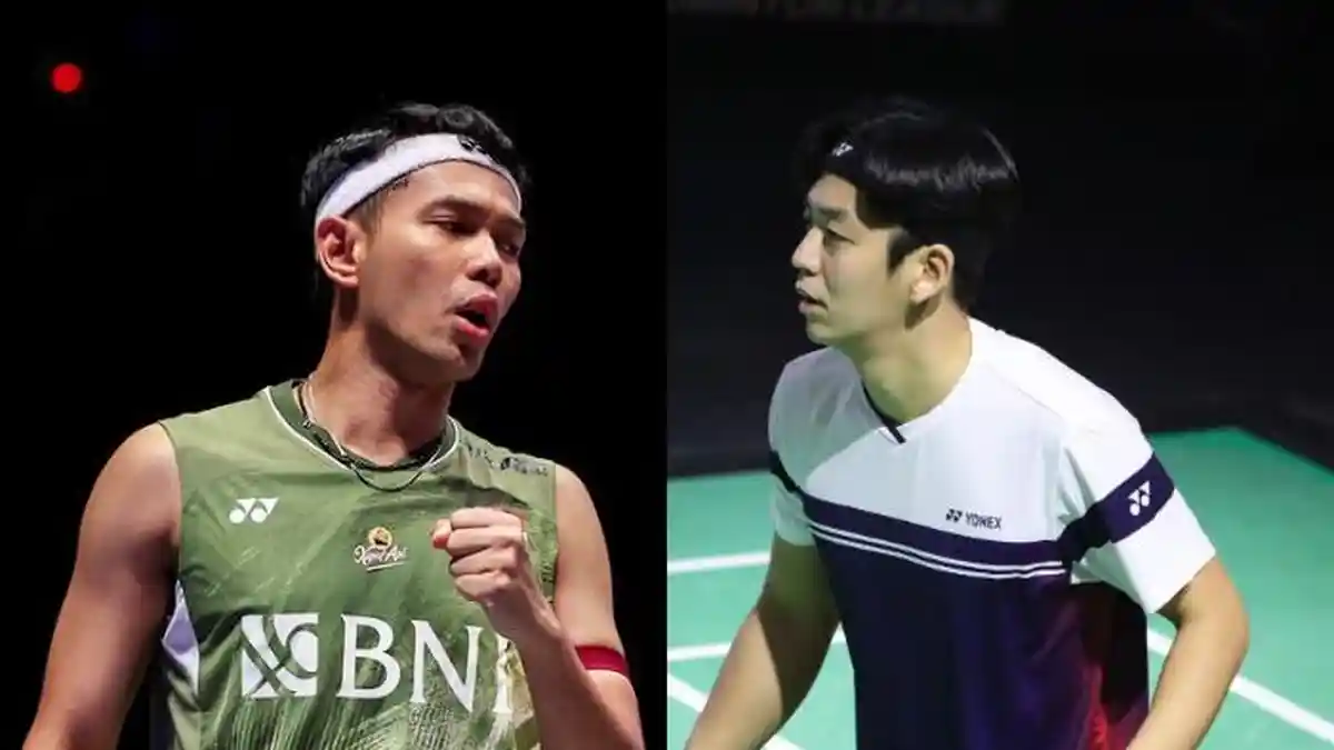 Fajar Alfian Bertandem dengan Lee Yong Dae di Event BXL, Ajang Reuni bareng sang Idola
