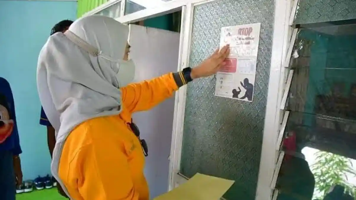 Andi Seto dan Istri Kampanye Tolak Kekerasan Anak dan Perempuan