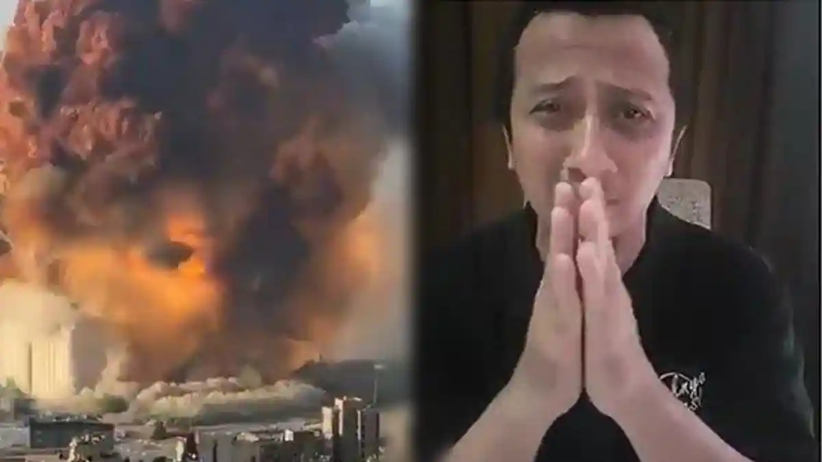 Ustaz Yusuf Mansur Menangis, Beberkan Kondisi Mahasiswa Indonesia di Beirut Setelah Ledakan Dahsyat