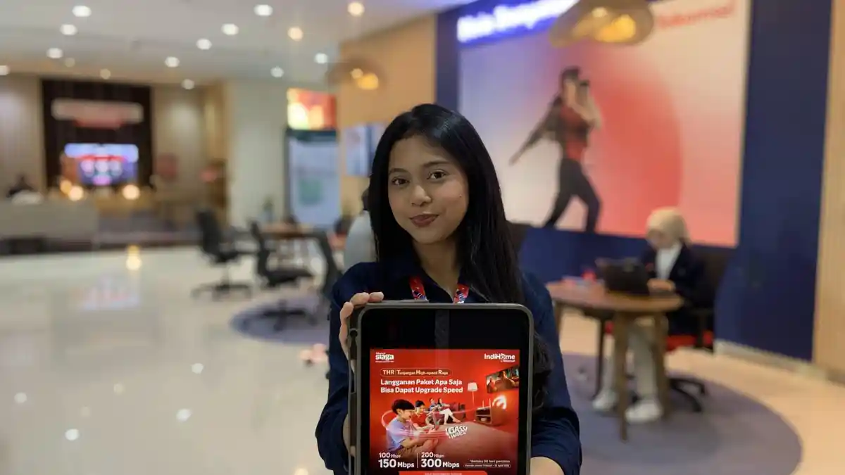 THR dari IndiHome: Speed Boost Gratis 3 Bulan untuk Pelanggan Baru Mulai 75 Mbps