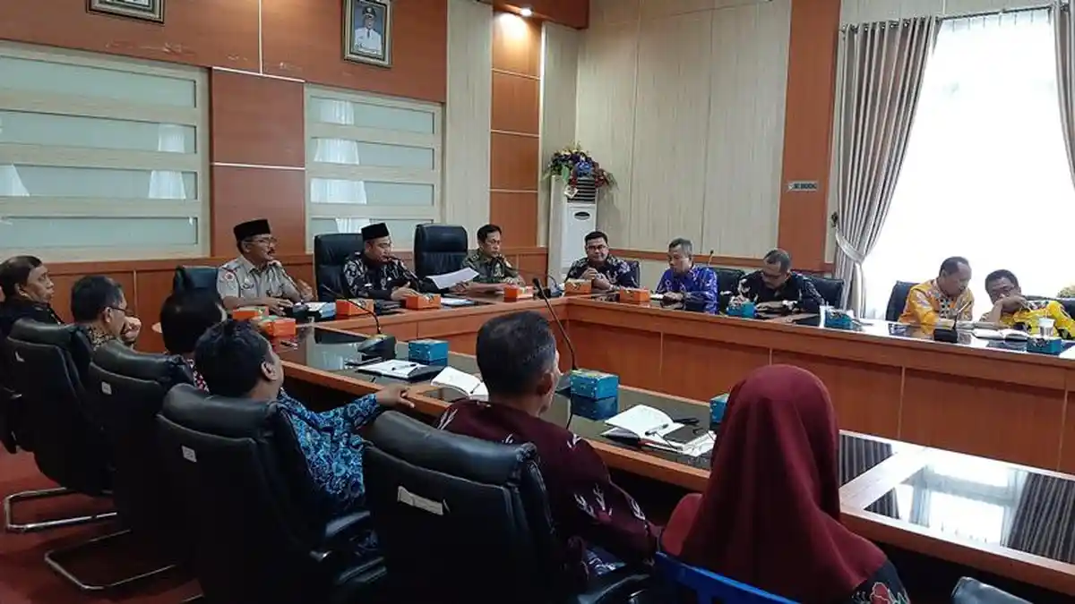 Bupati Mashuri Bentuk Tim Penanggulangan Bencana, Antisipasi Bencana di Bungo