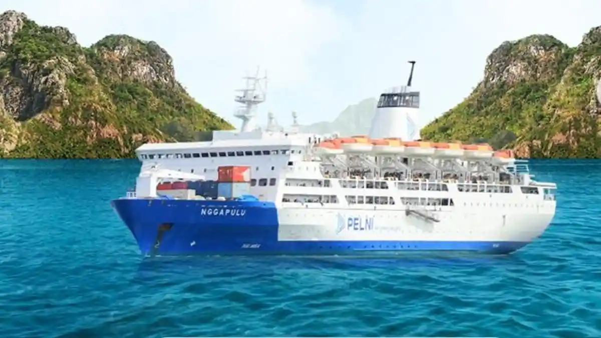 Jadwal Kapal Pelni KM Nggapulu 5-23 Juni, Diskon Tiket 30Persen Dari Namlea, Ambon, Ternate,Bitung