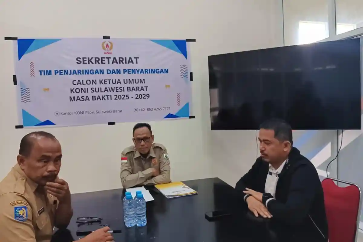 Pendaftaran Ditutup, Syamsul Samad Jadi Calon Tunggal Ketua Umum KONI Sulbar