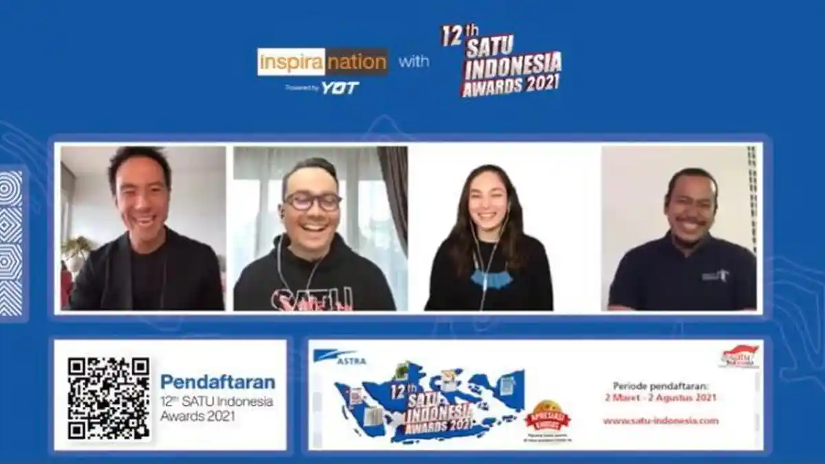 Semangat Melaju Bersama Dalam Inspira Nation 12th SATU Indonesia Awards 2021