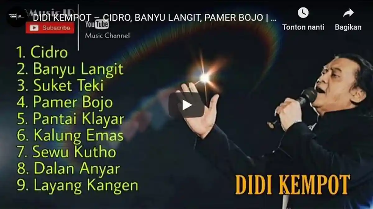 Download Kumpulan Lagu Mp3 Campur Sari dan Koplo Terpopuler, Dari Didi Kempot hingga Manthous,Gratis