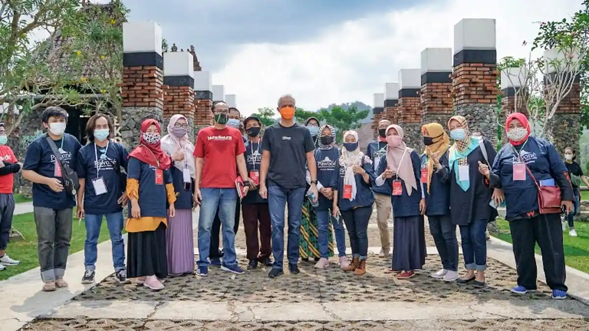 Bank Jateng dan Borobudur Marathon Gagas Pawone Sinau Bareng 25 Pelaku UMKM