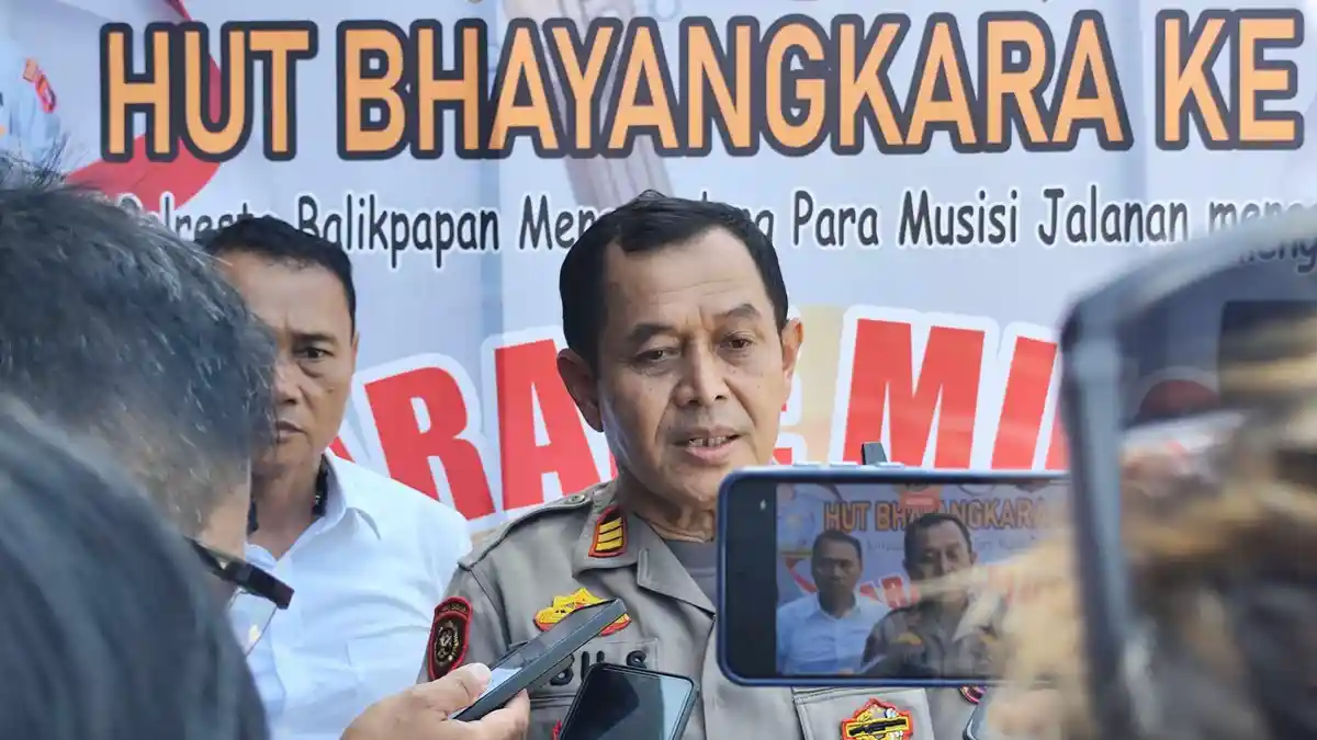 Parade Musik Jalanan HUT ke-78 Bhayangkara di Balikpapan, Libatkan Pengamen Samarinda Hingga IKN