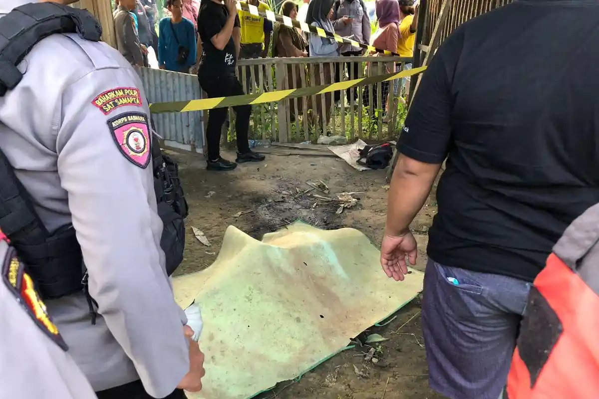 Mayat Pria Tanpa Identitas Ditemukan di Sempaja Timur Samarinda, Sekitar TKP Ada Racun Tikus