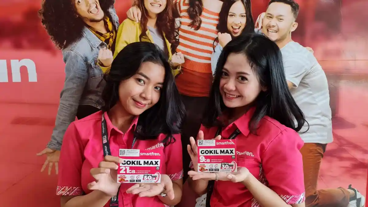 Paket GOKIL MAX Terbaru dari Smartfren Tawarkan Harga Gokil dan Kuota Data Terbesar di Kotamu