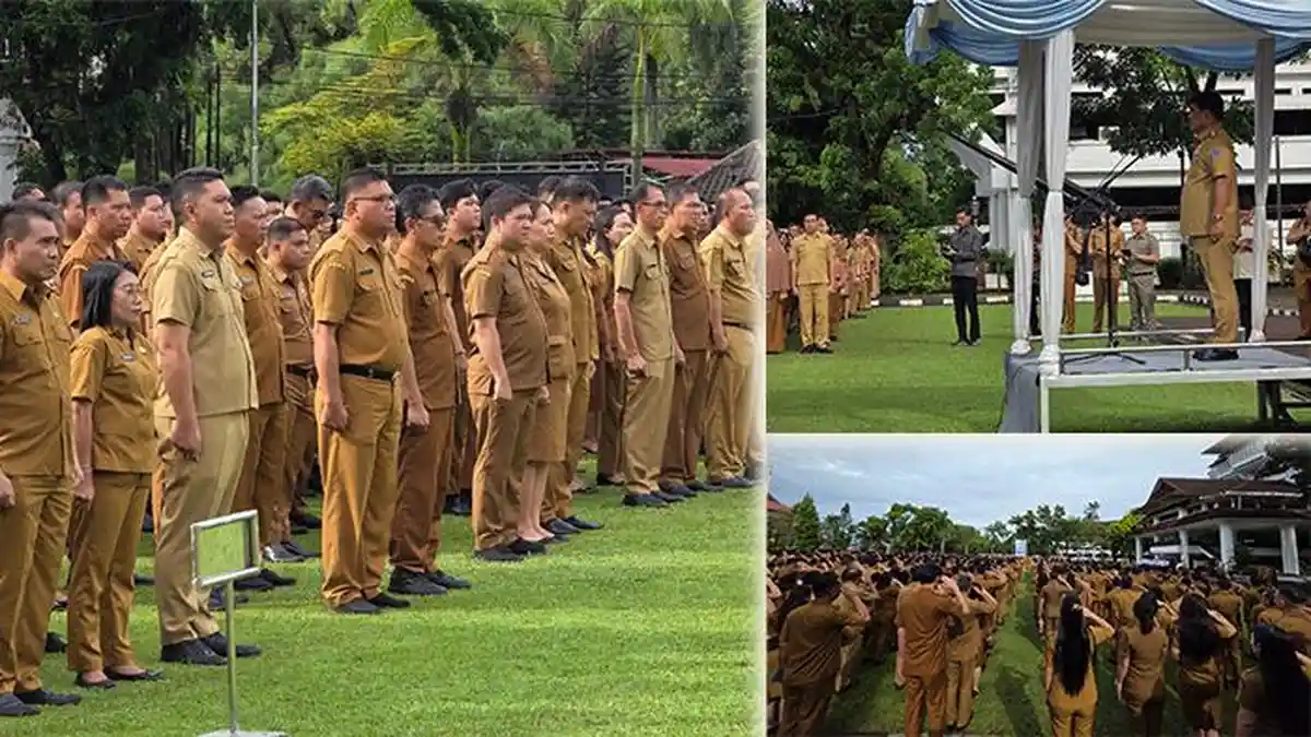 Gubernur Sulut YSK Awali Kerja 2026 dengan Apel Perdana, Tekankan Disiplin dan Prestasi ASN