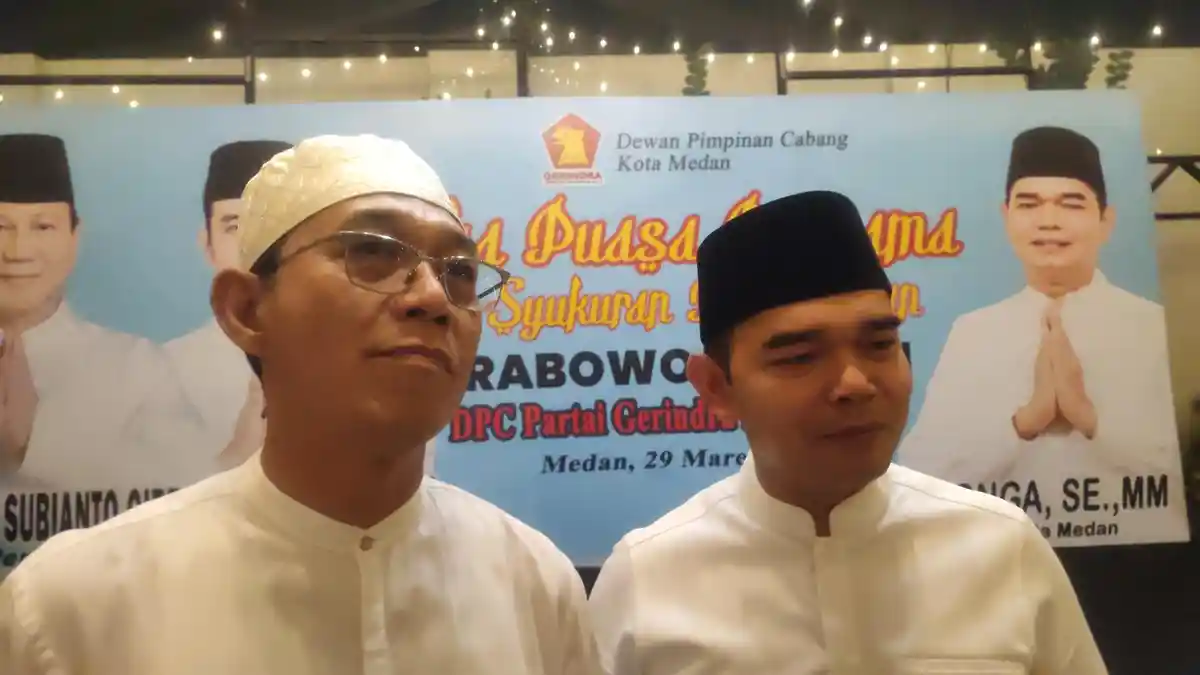 Ketua Gerindra Sumut Dorong Ihwan Ritonga Maju Wali Kota Medan