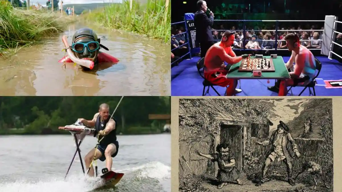 5 Olahraga Teraneh & Terunik di Dunia, Lomba Selam Parit, Chess Boxing, hingga Menyetrika Ekstrem