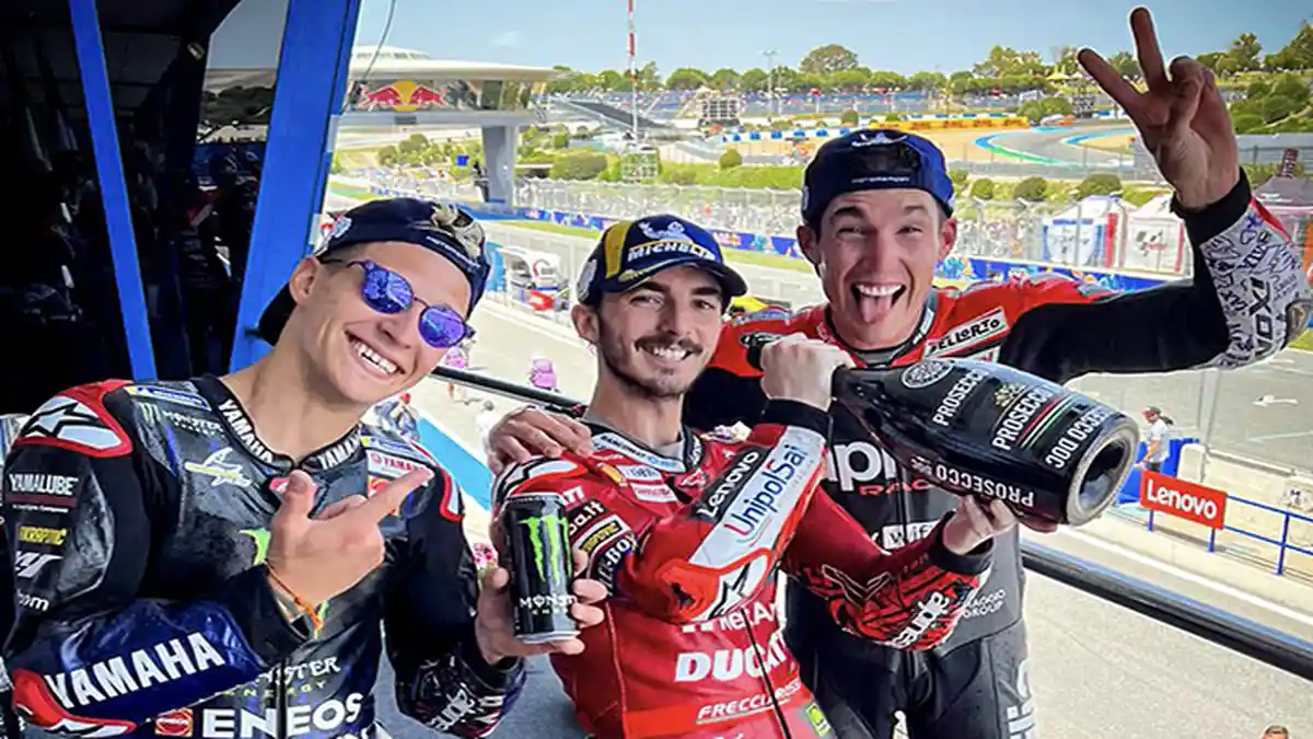 Hari Ini Jam MotoGP Catalunya 2022, Start Aleix Espargaro Aprila Terdepan Diikuti Bagnaia & Quartaro