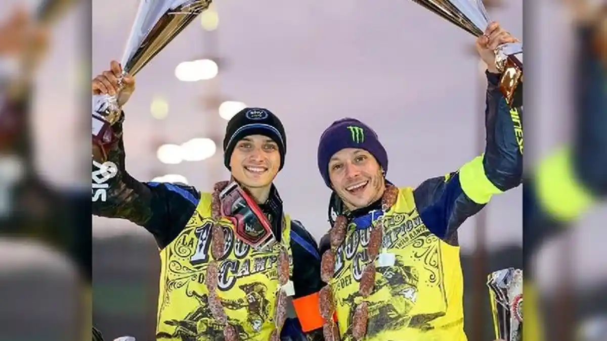 Kakak Adik, Ini Jawaban Luca Marini Soal Peluang Setim dengan Valentino Rossi