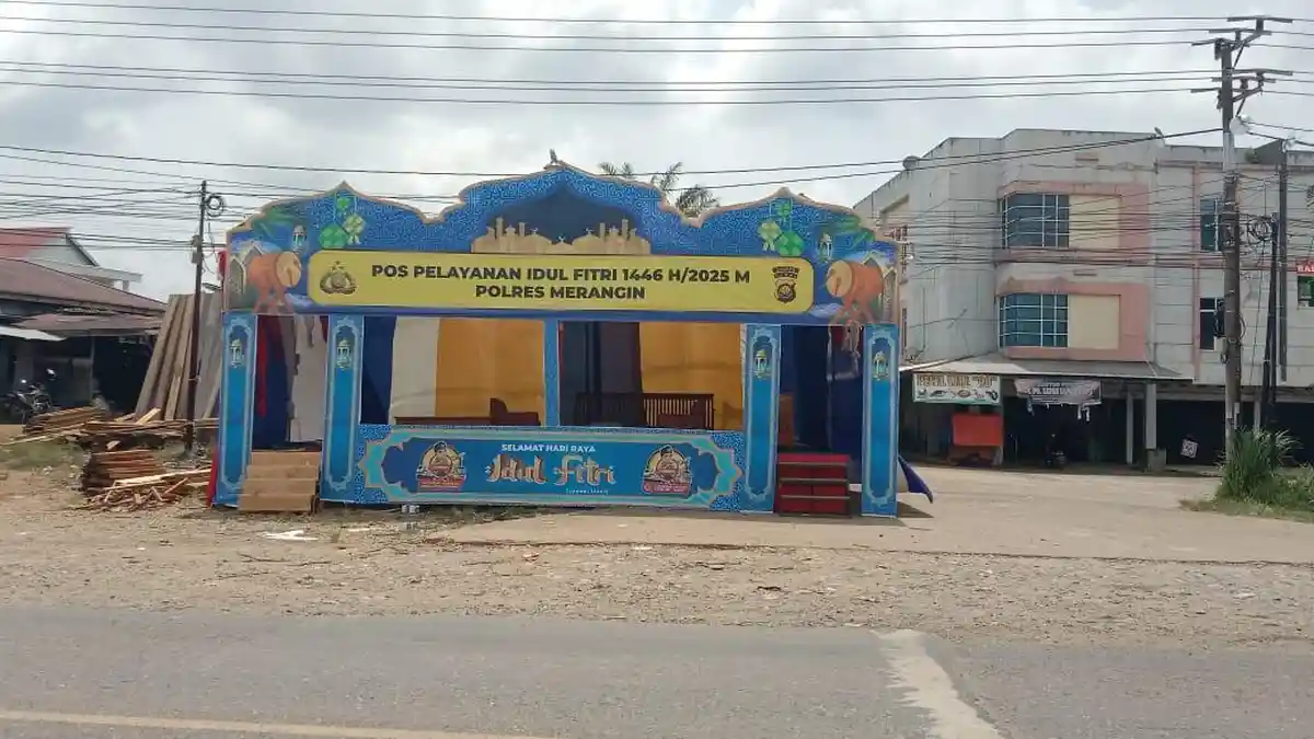 Arus Mudik di Merangin Jambi Mulai Ramai, Polres Siapkan Lima Pos Pengamanan