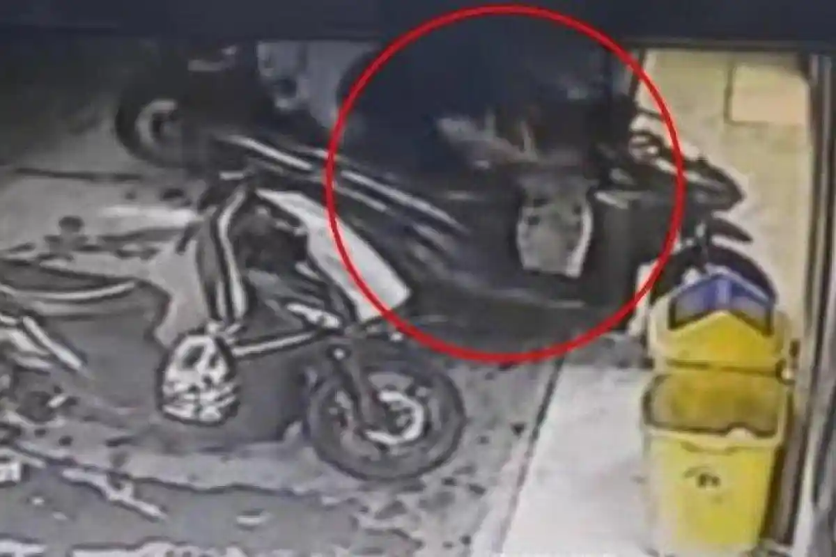 Apesnya Nasib Karyawan Minimarket Ini, Sudah Pasang 2 Gembok Motornya Tetap Raib Dibawa Kabur Maling