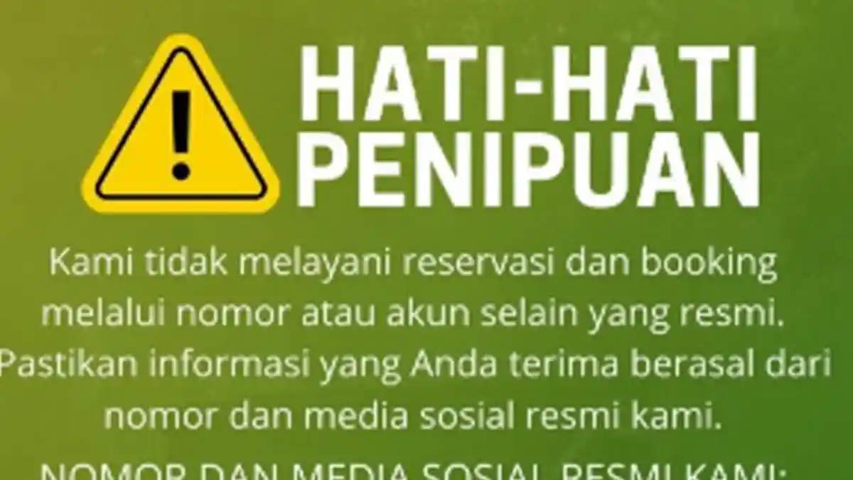 Cegah Penipuan, Agrowisata PTPN 1 Regional 2 Imbau Wisatawan ke Puncak Bogor Cek Kanal Resmi