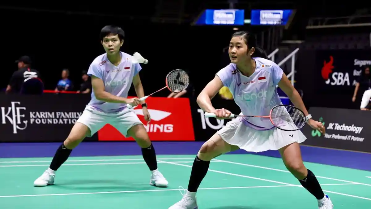 2 Ganda Putri Merah Putih di Jalur Menguntungkan Menuju 8 Besar Polytron Indonesia Open 2026