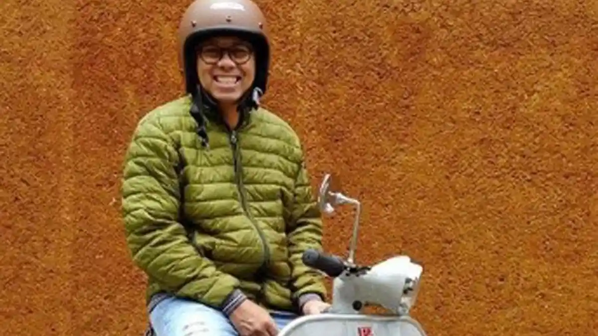 Mengintip Koleksi Vespa Klasik Milik Direktur BJB, Agus Mulyana