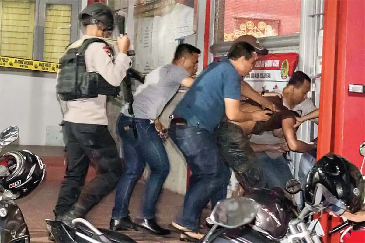 12 Aksi Nekad Napi Aceh Kabur dari Penjara, Dibawa Lari Pacar Sampai Panjat Tembok LP  Pakai Sprei