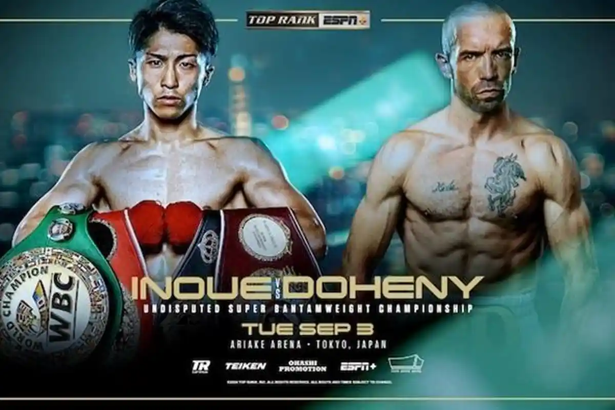 Rekor Tinju Dunia TJ Doheny Lawan 'Monster' Naoya Inoue, Punya Rasio KO Mengerikan!