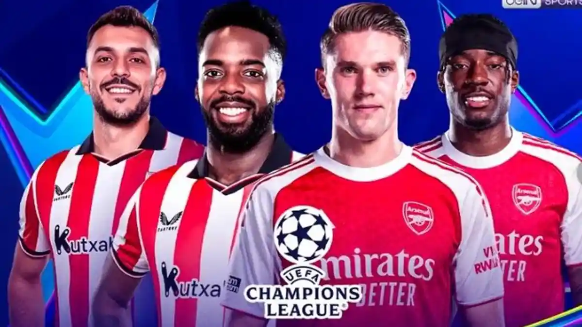 LINK dan Cara Nonton Live Streaming Athletic Bilbao vs Arsenal Liga Champions