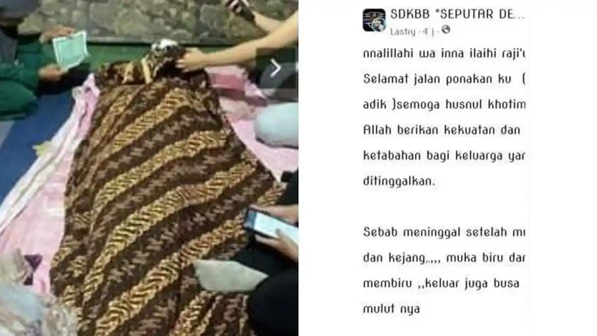 SOSOK Bunga Siswi SMK Meninggal Diduga Keracunan, Pulang Sekolah Ngeluh Mual dan Keluarkan Busa