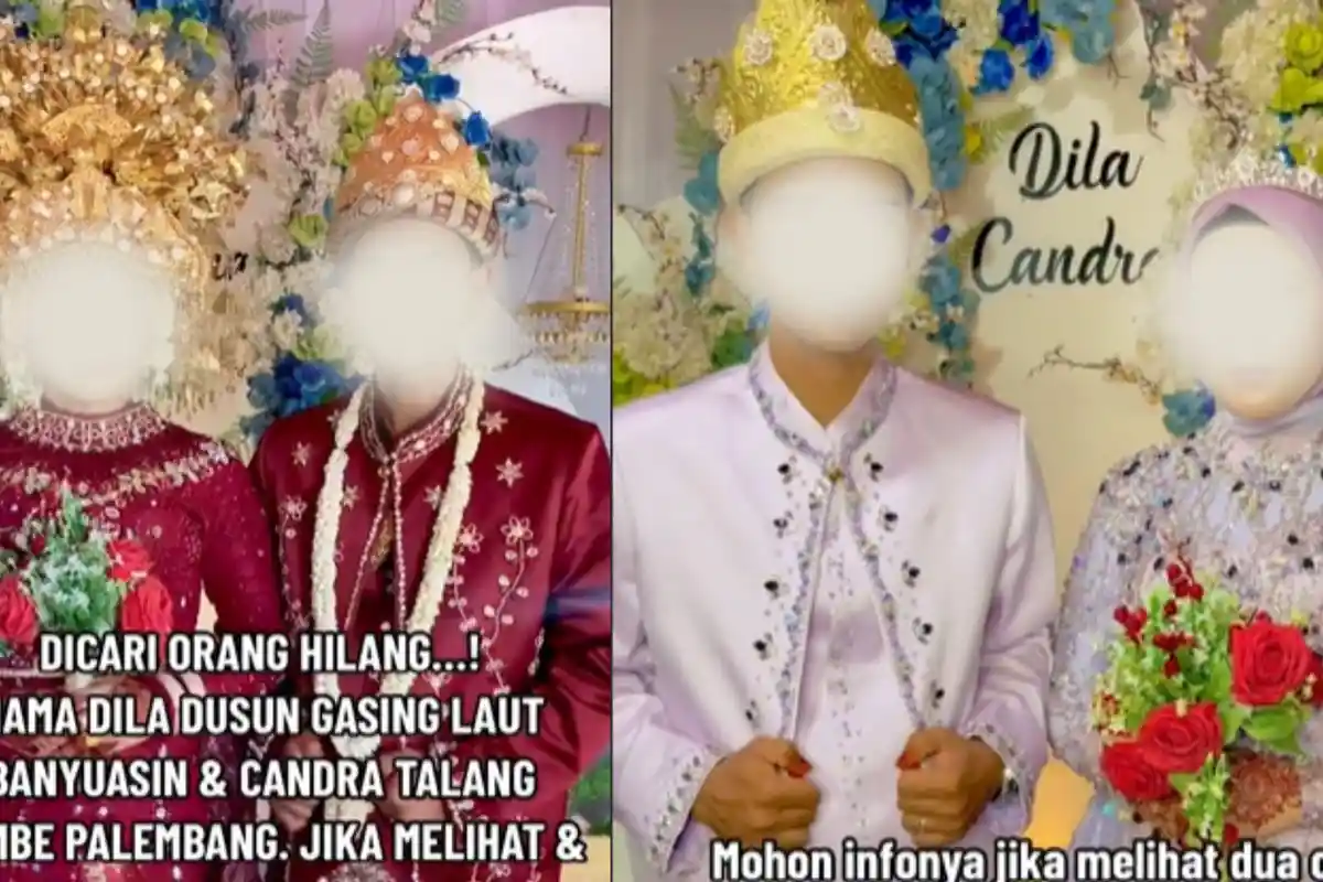 Viral Pengantin di Palembang Dicari WO, Hilang Sejak Juni, Diduga Kabur Usai Gelar Resepsi