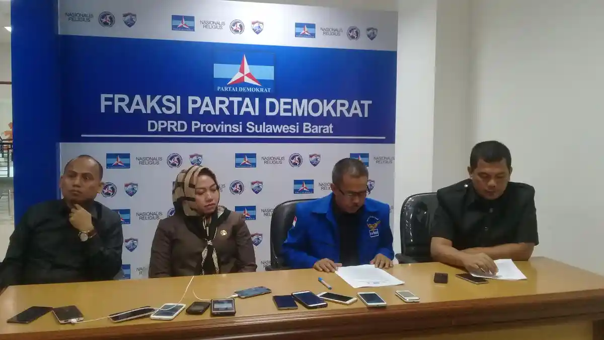 Fraksi Demokrat DPRD Sulbar Lirik Koalisi di Pemerintahan ABM-Enny, Ini Alasannya