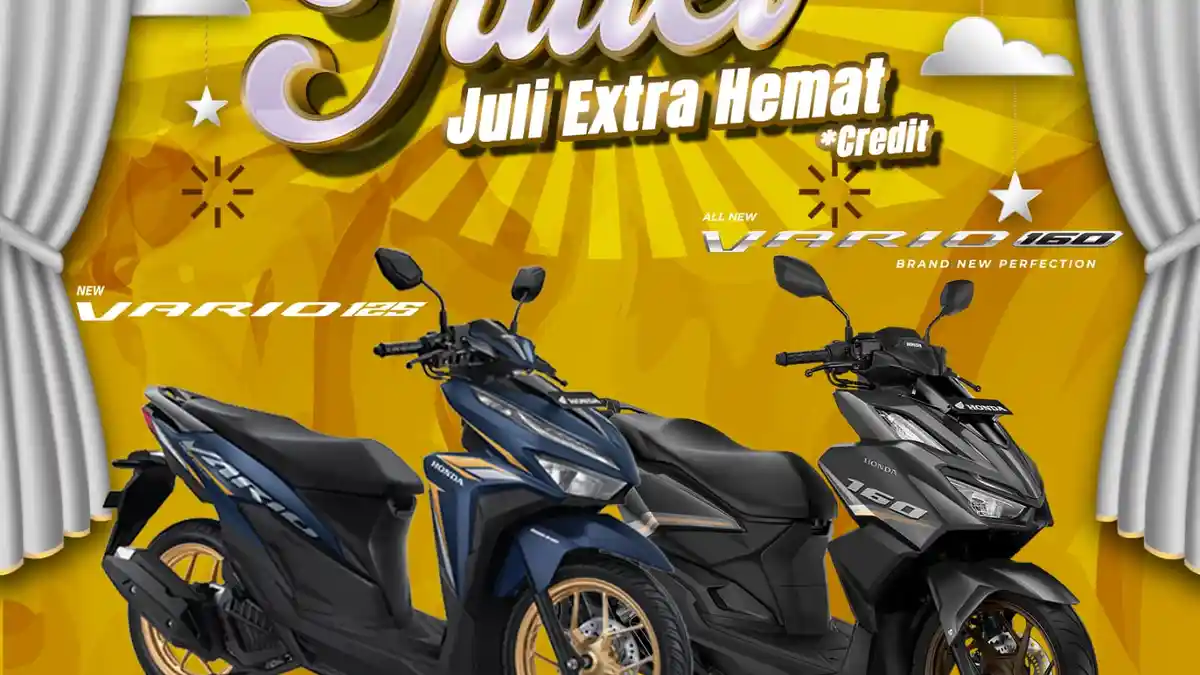 Honda TDM Cabang Belitung Gelar Promo Juli Extra Hemat, Ada Potongan DP hingga Angsuran