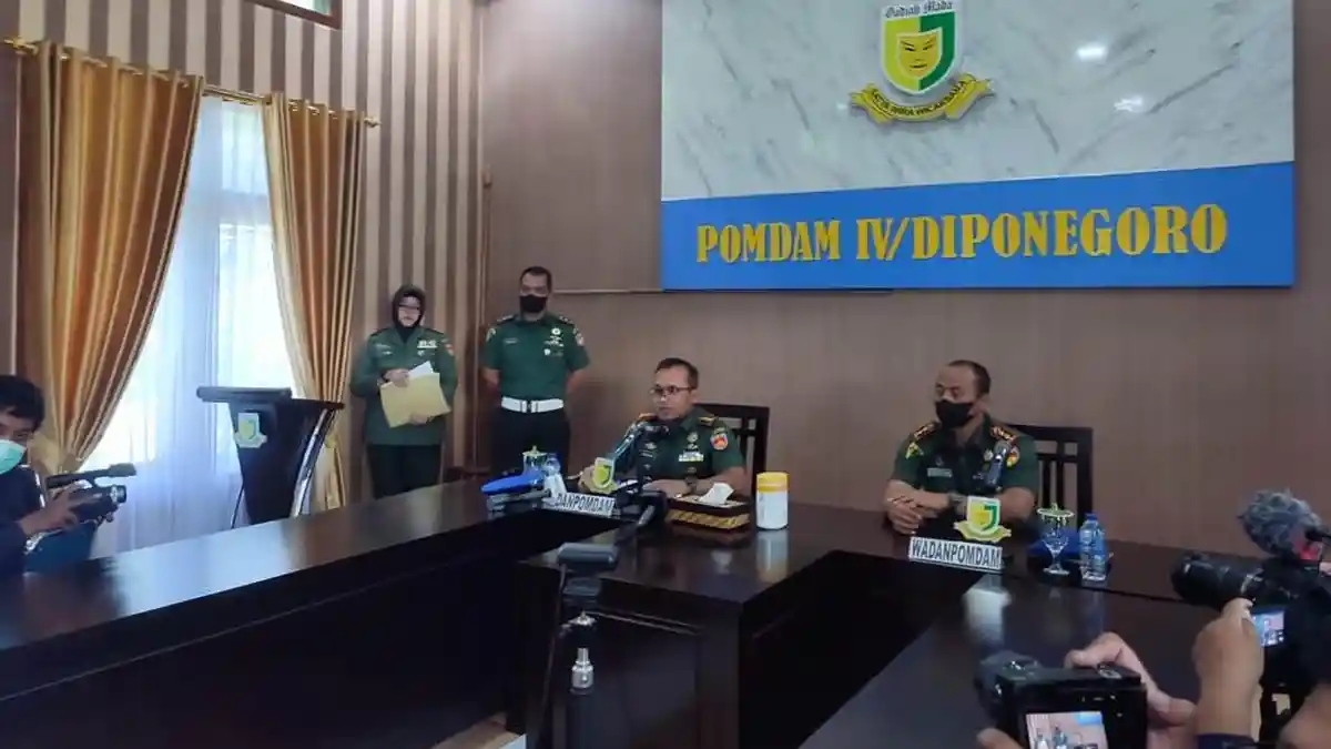 Oknum TNI Diduga Terlibat Pembunuhan Iwan Budi, Danpomdam IV/Diponegoro Beber Hasil Penyelidikan