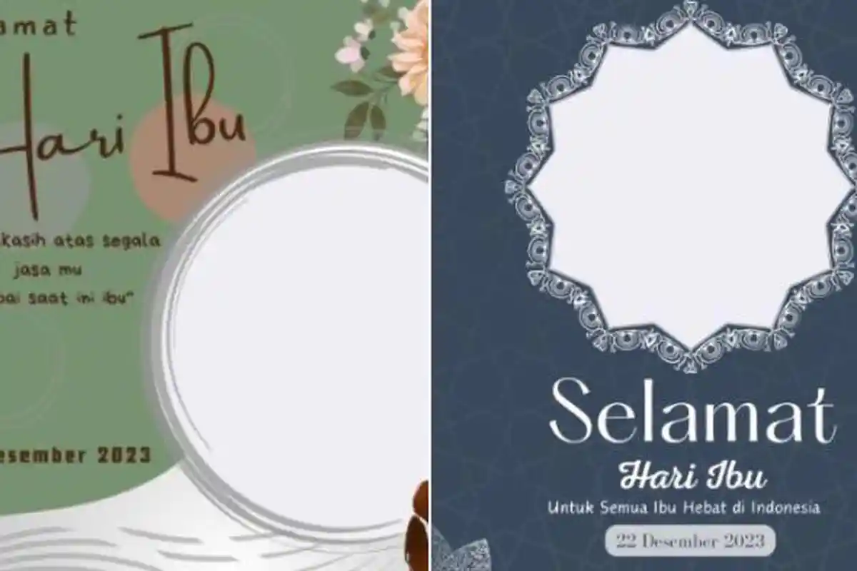 Simak Kumpulan Link Twibbon Hari Ibu 2023 Gratis dan Desain Kekinian, Bisa Pakai Foto Selfie