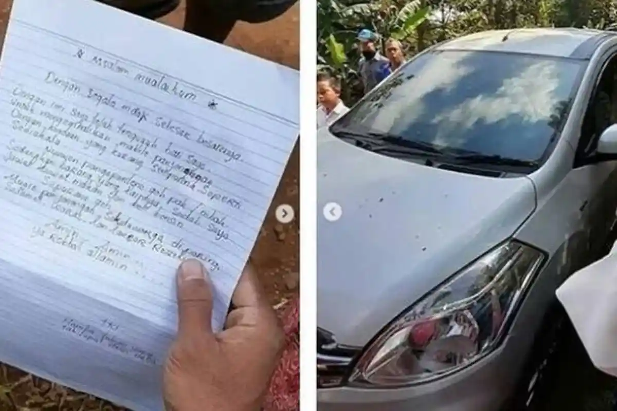 Kisah di Balik Maling Santun Kembalikan Mobil Curian, Ada Surat Wasiat Berisi Rangkaian Kata Puitis