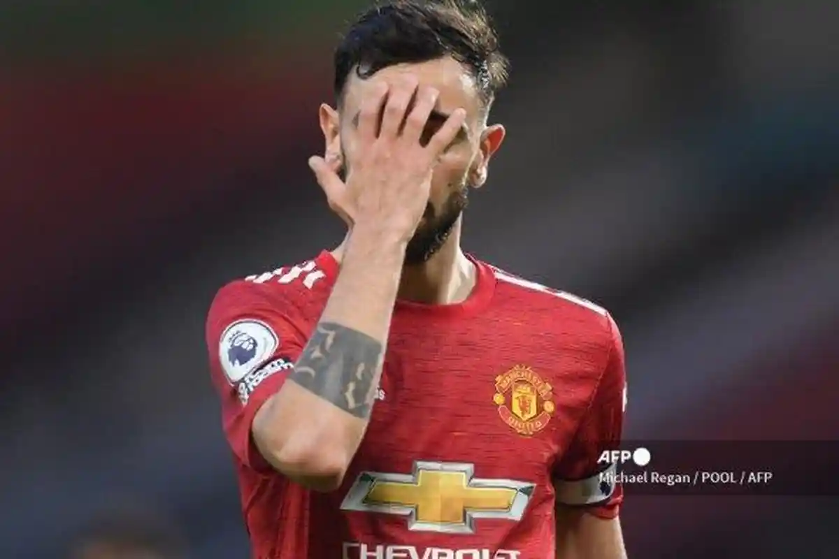 Bruno Fernandes Diragukan Tampil di Laga Siaran Langsung Man United vs Liverpool
