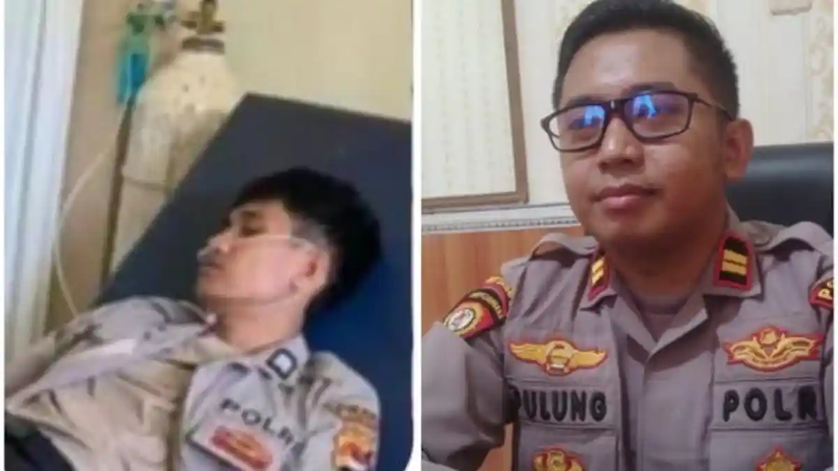 NASIB Brigadir Nurul Usai Dianiaya dan Disiram Kapolsek Pakai Miras Gegara Telat Apel