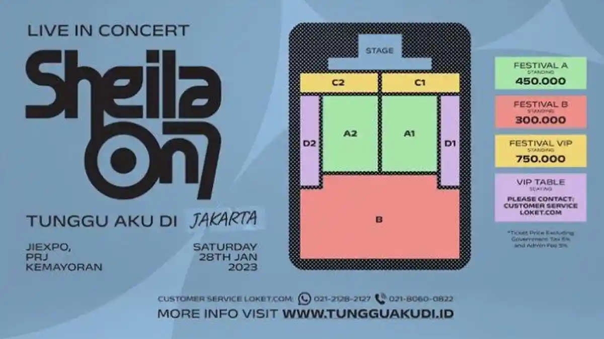 Cara Beli Tiket Konser Sheila On 7 Setelah Booking di Loket.com, Siapkan KTP, Ada Diskon 50 Persen