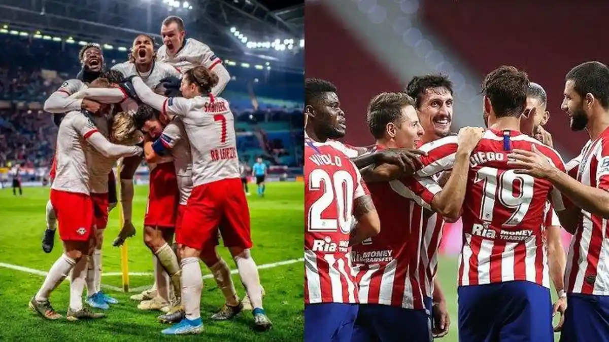 Link Live Streaming Perempat Final Liga Champions RB Leipzig Vs Atletico Madrid, Pukul 2 Dinihari