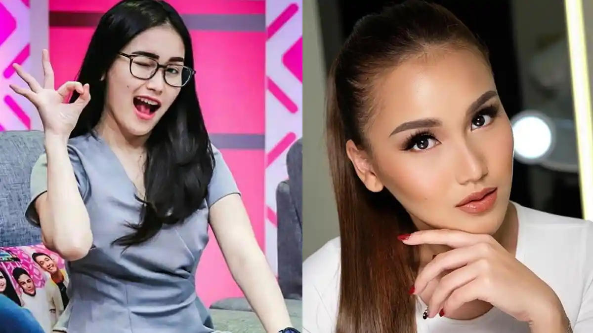 Penampilan Ayu Ting Ting Jadi Sorotan Saat Pose Bareng Sahabat SMA