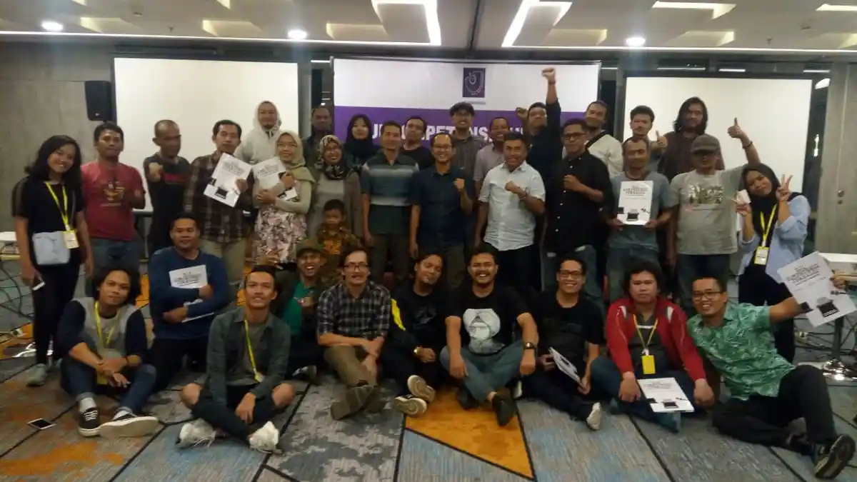21 Jurnalis Ikuti UKJ di Medan, Tingkat Muda Lulus 18 Orang