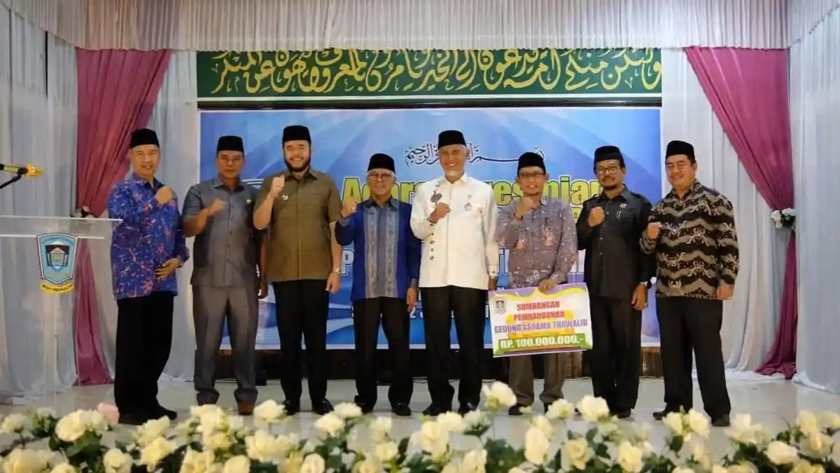 Asrama Baru Perguruan Thawalib Padang Panjang Diresmikan Gubernur Sumbar Mahyeldi