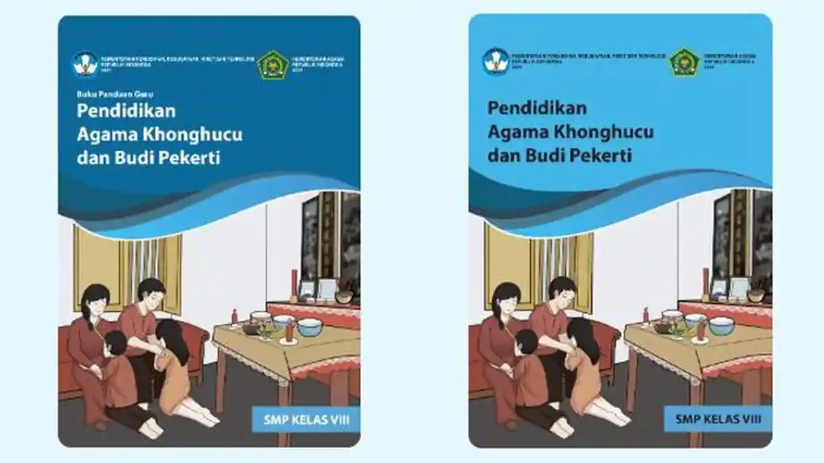 LINK Resmi PDF Buku Pendidikan Agama Khonghucu dan Budi Pekerti SMP Kelas VIII Kurikulum Merdeka