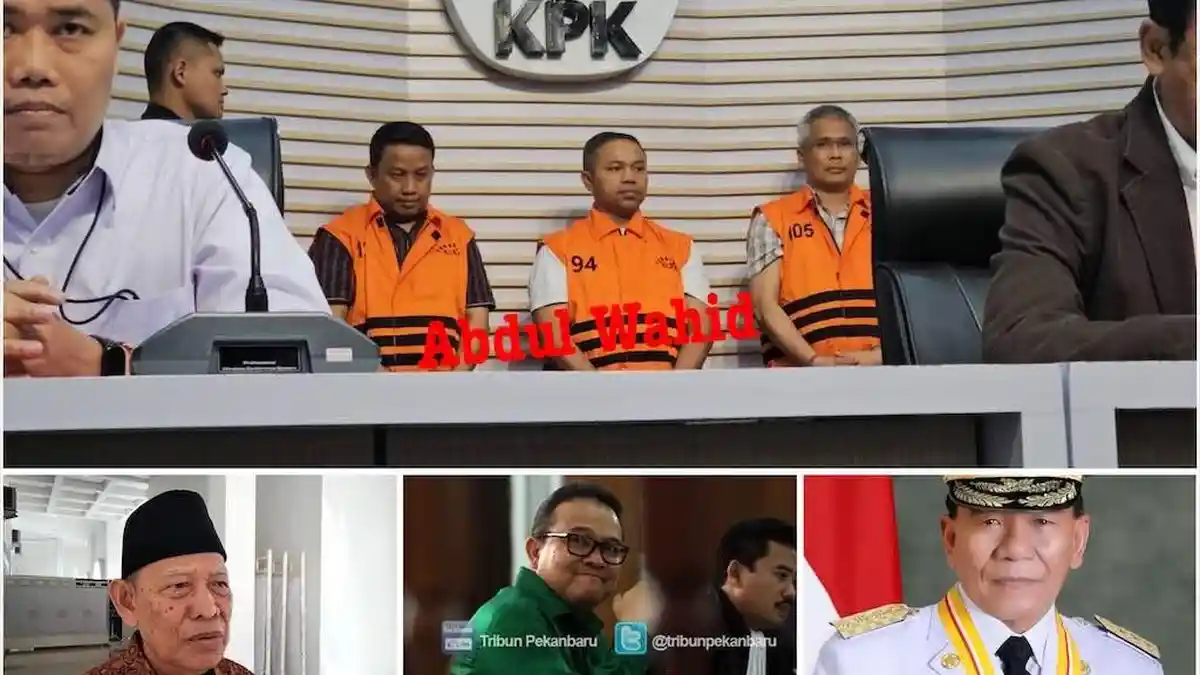 ABDUL Wahid Sah Tersangka, 4 Gubernur Riau Buat Rekor Masuk Bui Kasus Korupsi, KPK: Perlu Berbenah