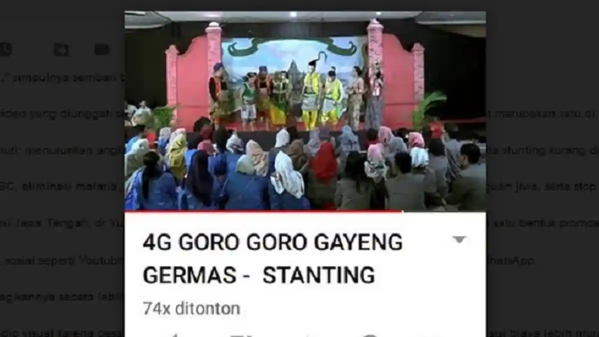 Tiara Terhibur Saat Tonton Goro-Goro Gayeng Germas 