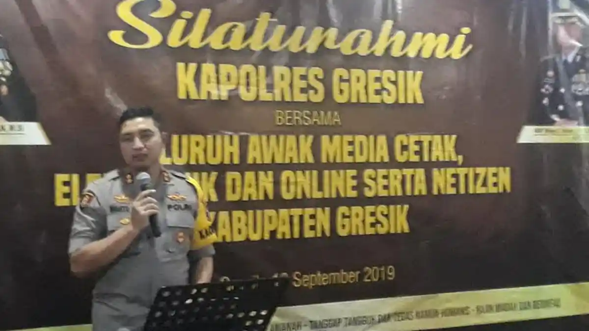 Banyak Kejahatan Online, Kapolres Gresik Imbau Masyarakat Tidak Terjebak Fintek