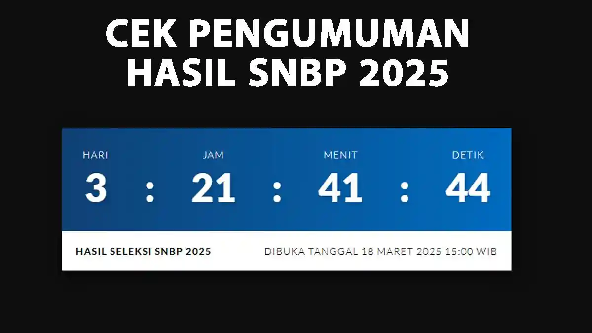 Link pengumuman-snbp.snpmb.id Cek Hasil Pengumuman SNBP 2025, Dibuka 18 ...